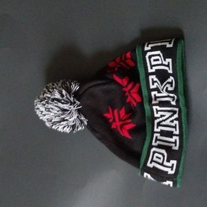 Victoria's Secret PINK Christmas Beanie